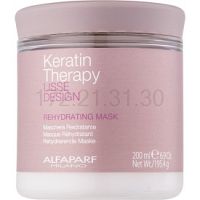 Alfaparf Milano Lisse Design Keratin Therapy rehydratačná maska pre všetky typy vlasov 200 ml