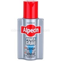 Alpecin Power Grau šampón pre zvýraznenie šedých odtieňov vlasov  200 ml
