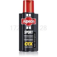Alpecin Sport CTX kofeínový šampón proti vypadávaniu vlasov pri zvýšenom výdaji energie  250 ml