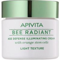 Apivita Bee Radiant ľahký omladzujúci krém pre rozjasnenie pleti 50 ml