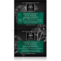 Apivita Express Beauty Ginkgo Biloba očná maska proti opuchom a tmavým kruhom