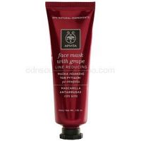 Apivita Express Beauty Grape protivrásková a spevňujúca maska na tvár 50 ml