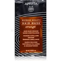 Apivita Express Beauty Orange revitalizačná maska na vlasy 20 ml
