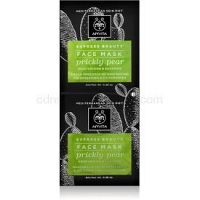 Apivita Express Beauty Prickly Pear intenzívne hydratačná pleťová maska  2x8 ml