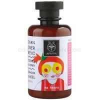Apivita Kids Pomegranate & Honey šampón a kondicionér 2 v1 pre deti 250 ml