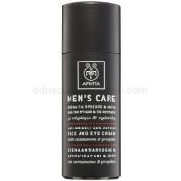 Apivita Men's Care Cardamom & Propolis protivráskový krém na tvár a oči 50 ml