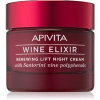 Apivita Wine Elixir Santorini Vine obnovujúci nočný krém s liftingovým efektom 50 ml