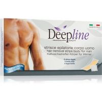 Arcocere Deepline voskové epilačné pásiky pre mužov 6 ks
