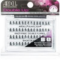 Ardell Double Up trsové nalepovacie mihalnice bez uzlíka veľkosť Short Black