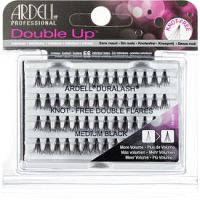 Ardell Double Up trsové nalepovacie riasy bez uzlíka veľkosť Medium Black