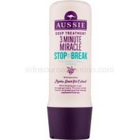 Aussie Stop The Break trojminútová maska proti lámavosti vlasov  250 ml