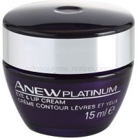 Avon Anew Platinum krém na očné okolie a pery  15 ml