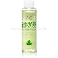 Avon Cannabis Sativa Oil čistiaca pleťová emulzia s konopným olejom 125 ml