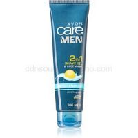 Avon Care Men gél na holenie s upokojujúcim účinkom 2 v 1 100 ml