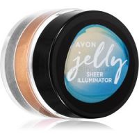 Avon Jelly rozjasňovač na tvár a telo odtieň Bronze Glow 10 g