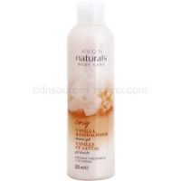 Avon Naturals Body osviežujúci sprchový gél s vanilkou a santalovým drevom 200 ml