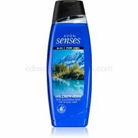 Avon Senses Wilderness sprchový gél a šampón 2 v 1 500 ml
