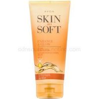 Avon Skin So Soft samoopaľovacie telové mlieko SPF 15  200 ml