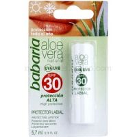 Babaria Aloe Vera balzam na pery SPF 30 5,7 ml
