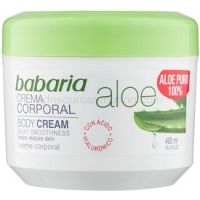 Babaria Aloe Vera telový krém s aloe vera  400 ml