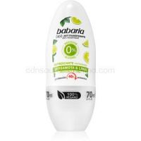 Babaria Bergamot & Lime antiperspirant roll-on so 48hodinovým účinkom 70 ml