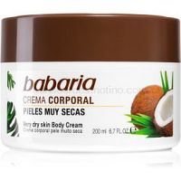 Babaria Coconut bohatý hydratačný krém pre veľmi suchú pokožku 200 ml