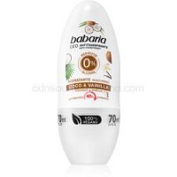 Babaria Coconut & Vanilla antiperspirant roll-on so 48hodinovým účinkom 70 ml