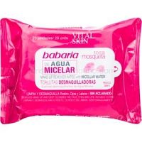 Babaria Rosa Mosqueta odličovacie obrúsky 20 ks