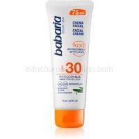 Babaria Sun Face opaľovací krém na tvár SPF 30  75 ml