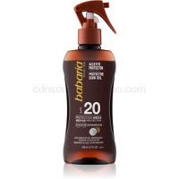 Babaria Sun Protective olej na opaľovanie SPF 20 200 ml