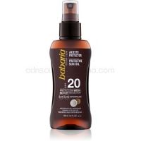 Babaria Sun Protective olej v spreji na opaľovanie SPF 20 100 ml