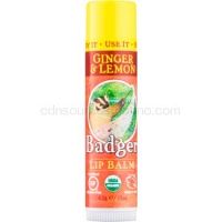 Badger Classic Ginger & Lemon balzam na pery 4,2 g