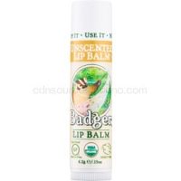 Badger Classic Unscented balzam na pery 4,2 g