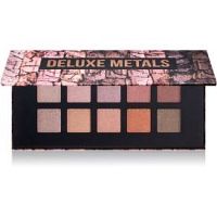 Barry M Deluxe Metals paletka očných tieňov so zrkadielkom 10 x 0,7 g