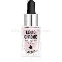 Barry M Liquid Chrome tekutý rozjasňovač s kvapkadlom odtieň Precious Pearl 12 ml