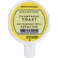 Bath & Body Works Champagne Toast vôňa do auta 6 ml náhradná náplň
