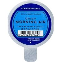 Bath & Body Works Crisp Morning Air vôňa do auta 6 ml náhradná náplň 