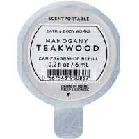 Bath & Body Works Mahogany Teakwood vôňa do auta 6 ml náhradná náplň 