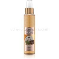 Bath & Body Works Marshmallow Pumpkin Latte telový sprej trblietavý pre ženy 146 ml