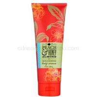 Bath & Body Works Peach & Honey Almond telový krém pre ženy 226 g