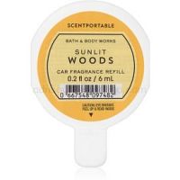Bath & Body Works Sunlit Woods vôňa do auta 6 ml  
