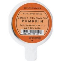 Bath & Body Works Sweet Cinnamon Pumpkin vôňa do auta 6 ml náhradná náplň 