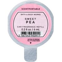 Bath & Body Works Sweet Pea vôňa do auta 6 ml náhradná náplň 