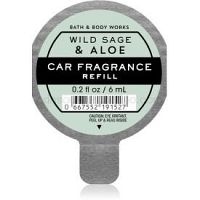 Bath & Body Works Wild Sage & Aloe vôňa do auta náhradná náplň 6 ml