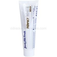 Beverly Hills Formula Perfect White Gold bieliaca zubná pasta s čiastočkami zlata príchuť Double Mint 100 ml