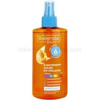 Bielenda Bikini Carotene hydratačný olej na opaľovanie v spreji SPF 6  150 ml