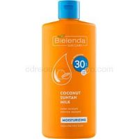 Bielenda Bikini Coconut hydratačné mlieko na opaľovanie SPF 30  200 ml