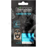 Bielenda Carbo Detox Active Carbon čistiaca maska s aktívnym uhlím pre suchú až citlivú pleť  8 g