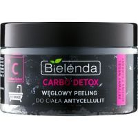 Bielenda Carbo Detox Active Carbon telový peeling s aktívnym uhlím  280 g