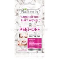 Bielenda Carbo Detox White Carbon čistiaca zlupovacia maska  2 x 6 g